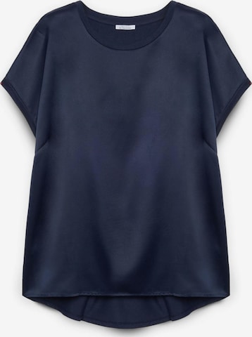 Chemisier Fiorella Rubino en bleu : devant
