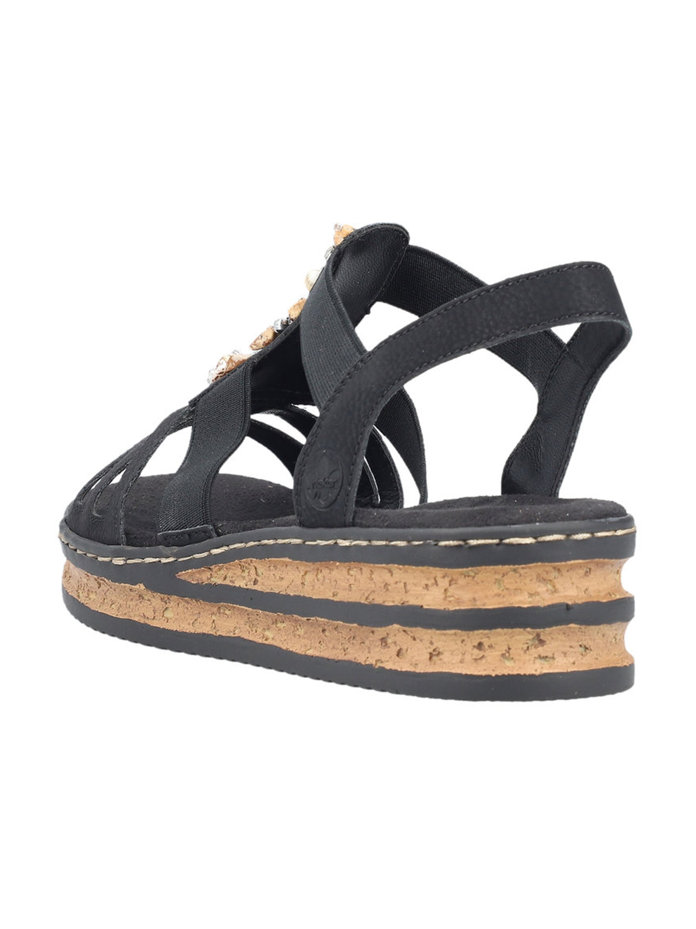 Rieker Sandaal, värv must