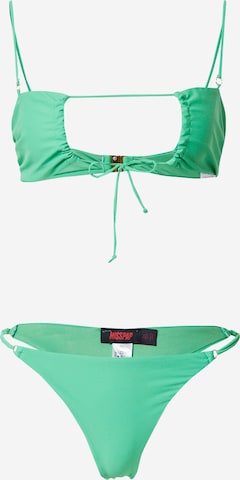 Misspap - Bikini en verde: frente