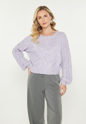 Usha - Jersey en lila: frente
