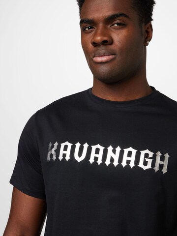 Gianni Kavanagh - Camiseta 'Black Liberation' en negro