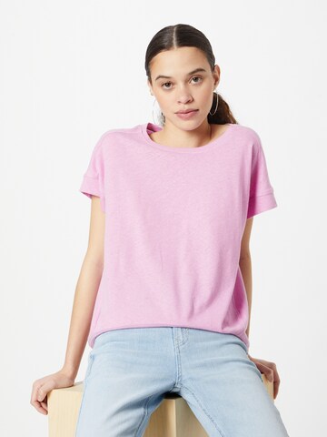 T-shirt ESPRIT en violet : devant