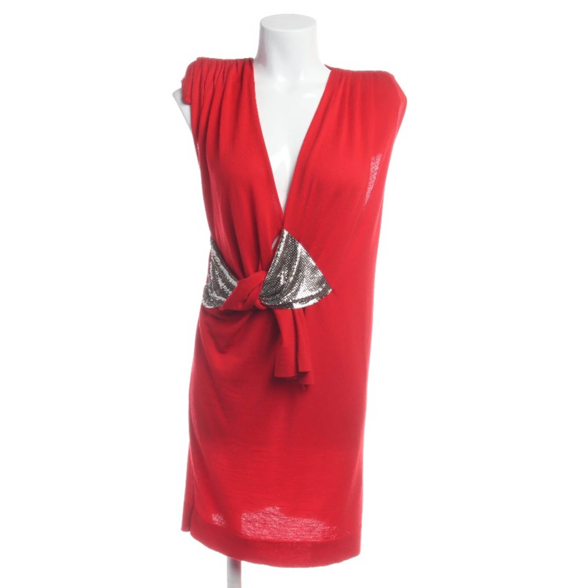 Balmain Kleid XXS in Rot: Vorderseite