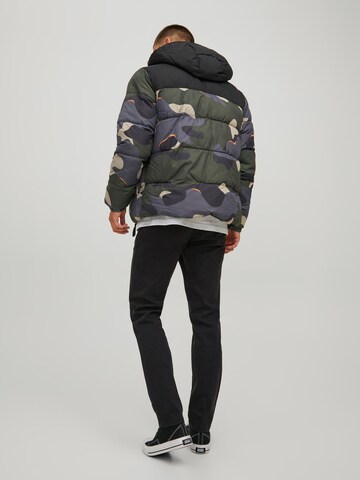 JACK & JONES Winterjas 'Chili' in Groen