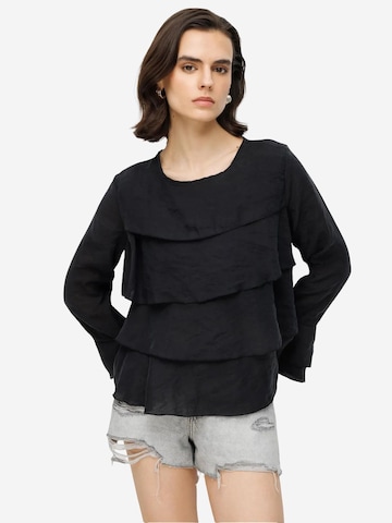 Camicia da donna 'Blusen' di MixRay in nero