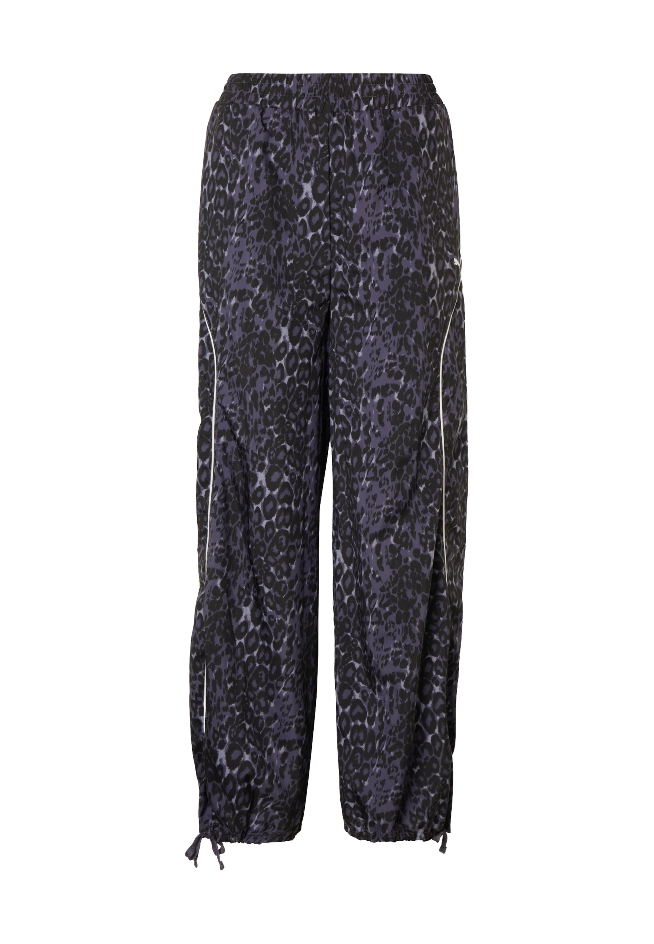 Wide Leg Pantalon de sport PUMA en bleu : devant