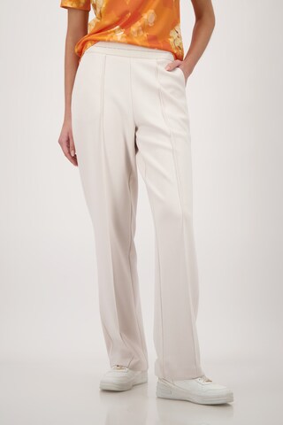 monari Tapered Hose in Beige: Vorderseite