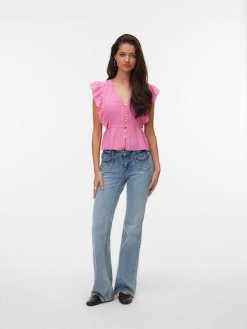 VERO MODA Bluse 'VMVido' i pink
