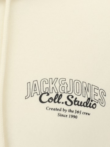 Giacca di felpa 'JJMAKOTO' di JACK & JONES in bianco