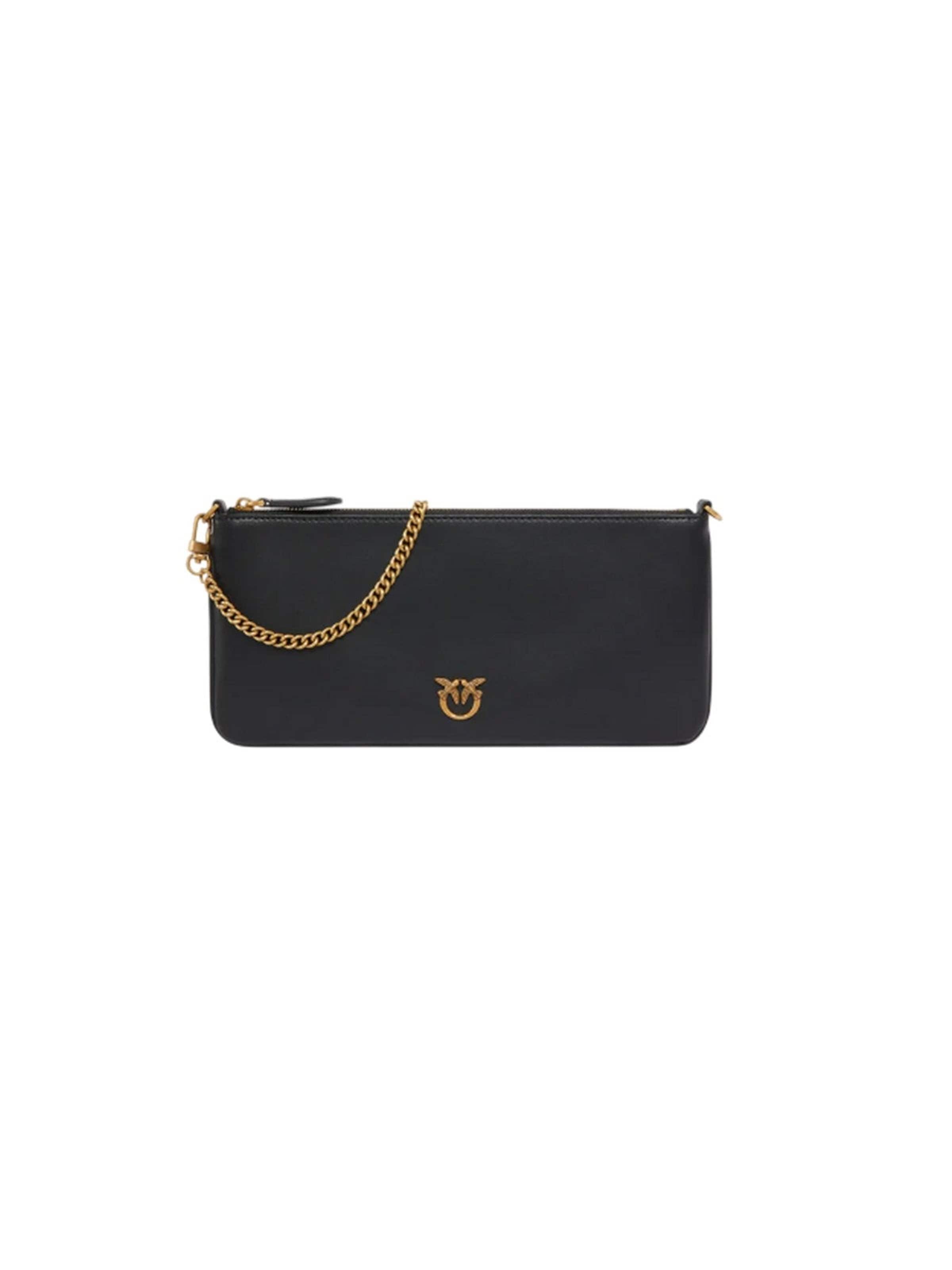PINKO Crossbody bag in Black: front
