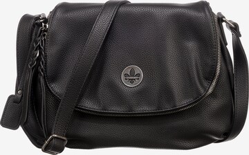 Rieker Crossbody Bag in Black: front