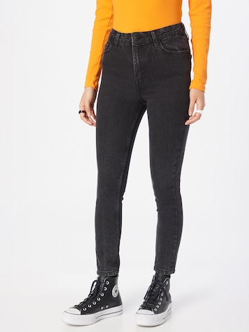 OVS Skinny Jeans in Black: front