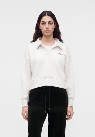 GUESS JEANS Sweatshirt i grå: framsida