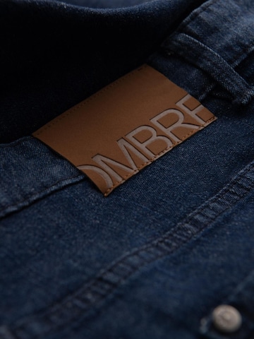 Ombre Regular Jeans in Blauw