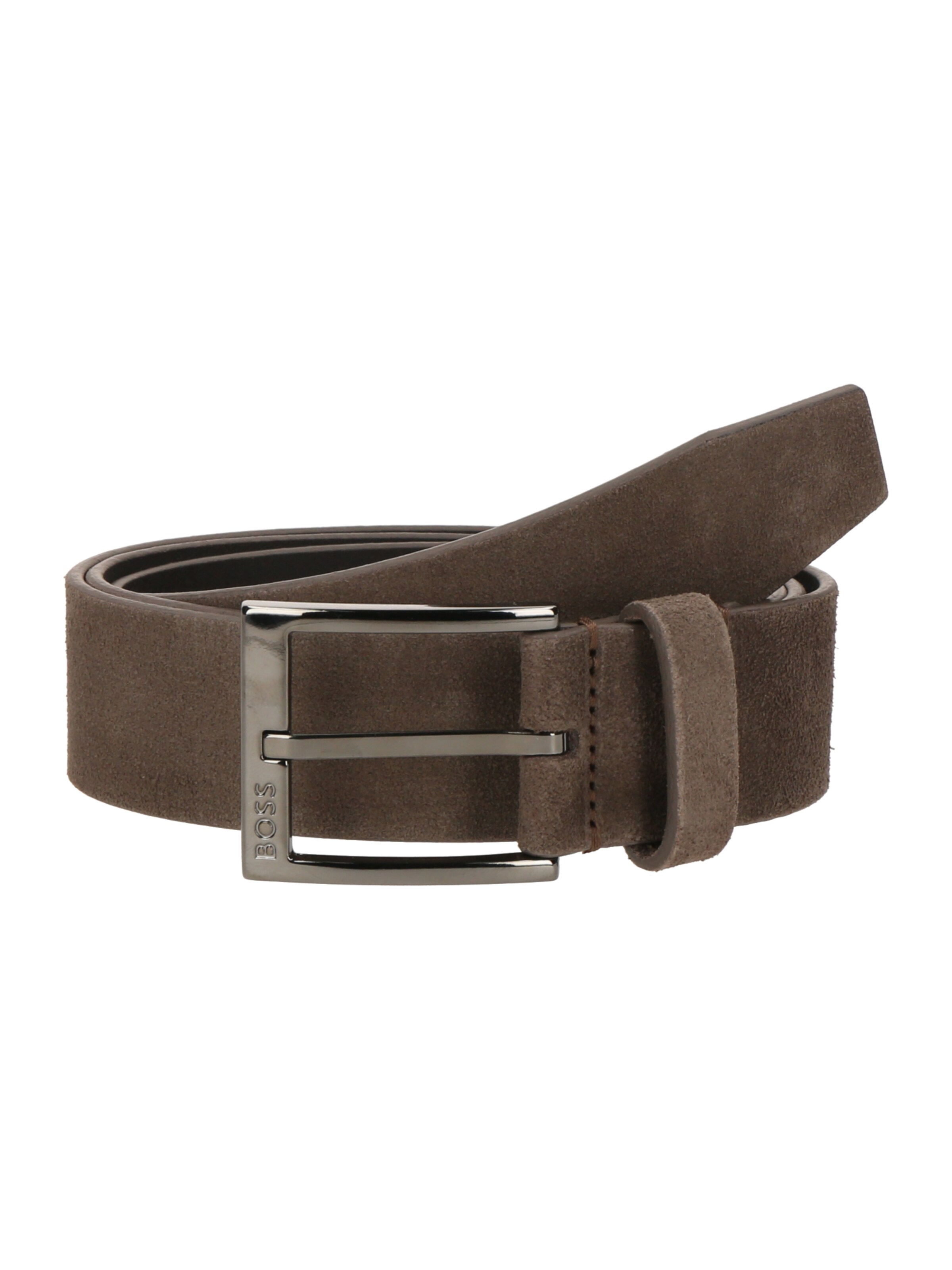 Ceinture 'Elloy' BOSS en marron : devant