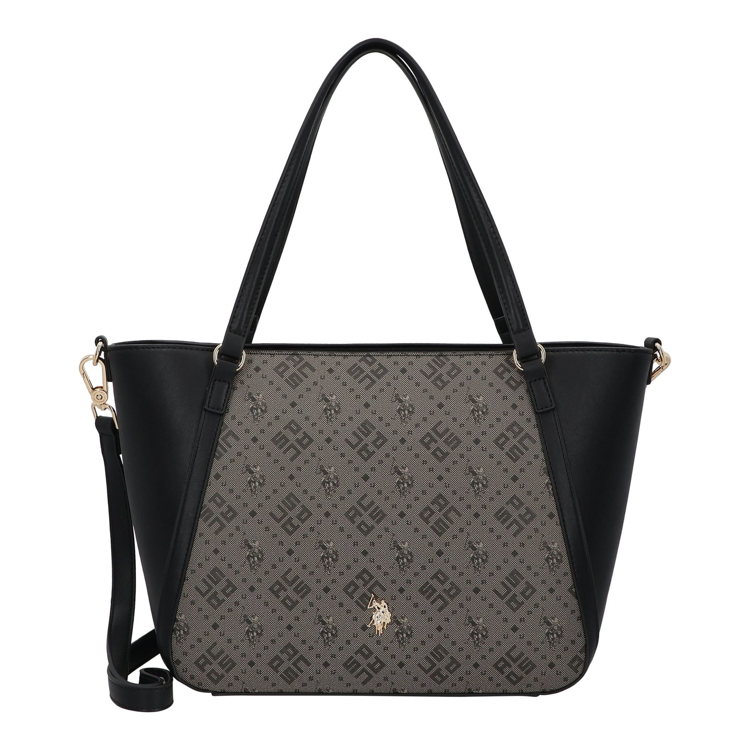 Cabas 'Hampton' U.S. POLO ASSN. en gris : devant