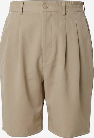 Urban Classics Élére vasalt nadrágok - bézs: elől