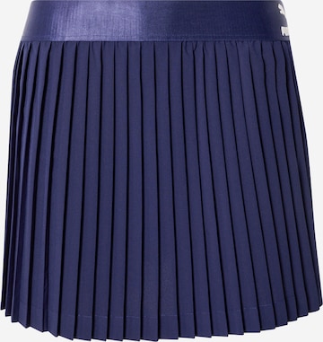 PUMA - Falda deportiva en azul: frente