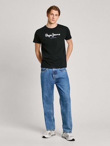 Maglietta 'Eggo' di Pepe Jeans in nero