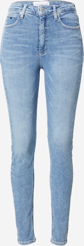 Skinny Jean Calvin Klein Jeans en bleu : devant