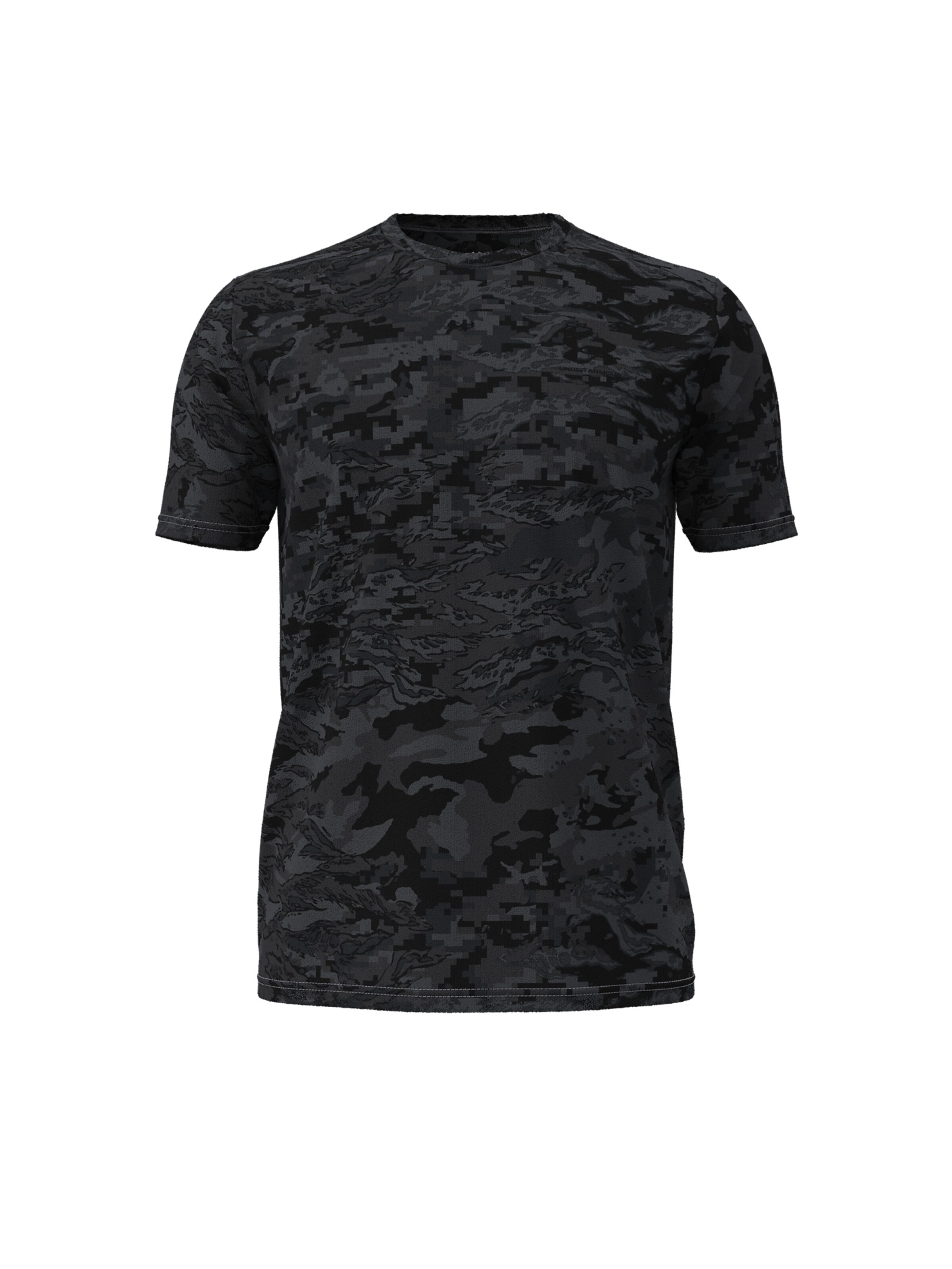 UNDER ARMOUR Functioneel shirt in Grijs: voorkant