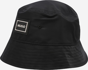 HUGO Red Hat in Black: front