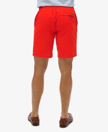 Boardshorts Superdry en rouge