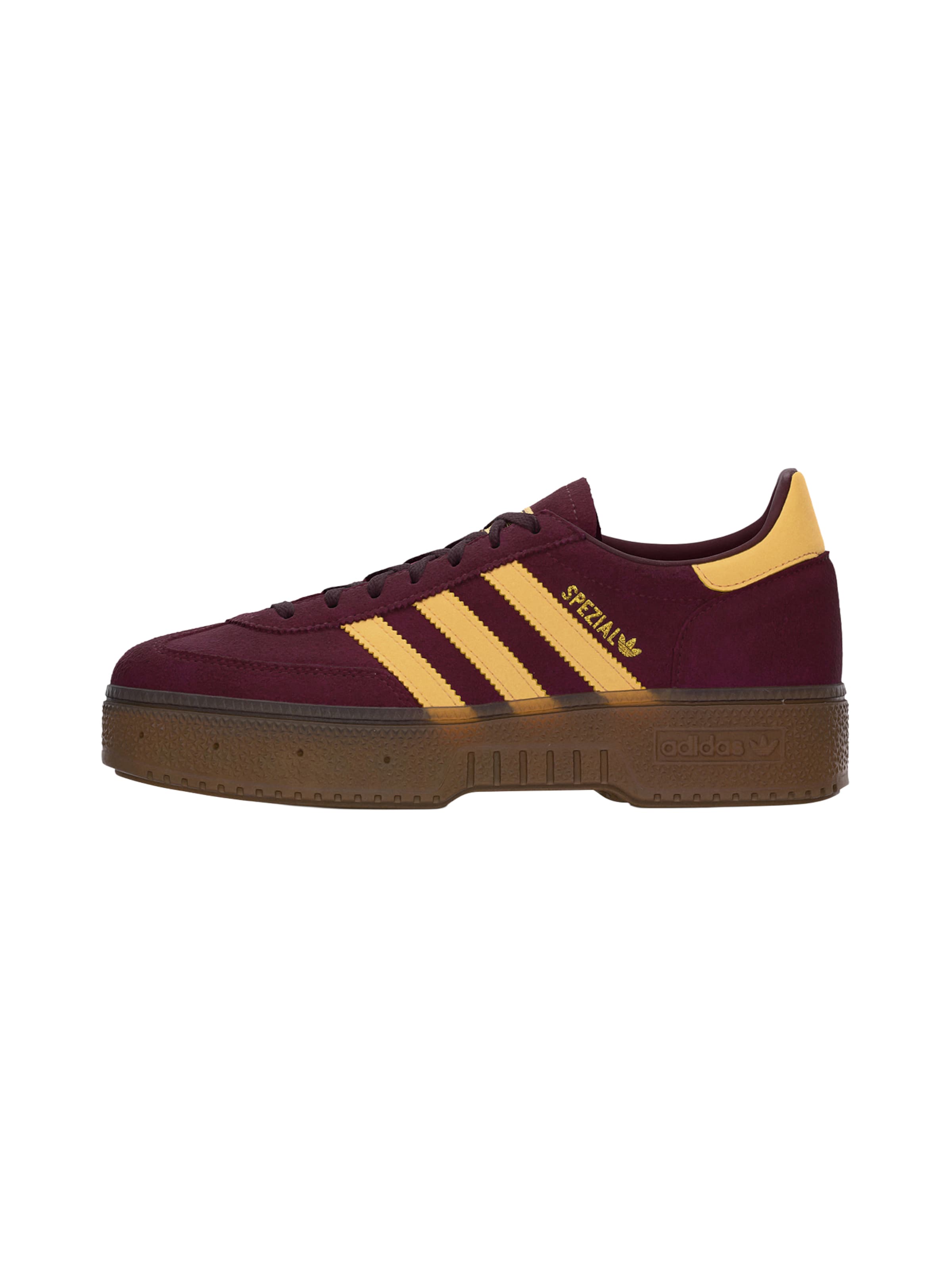 Sneaker low 'HANDBALL SPEZIAL BOLD' de la ADIDAS ORIGINALS pe maro: față