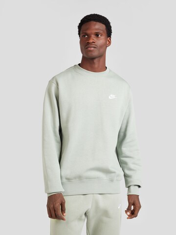 Nike Sportswear Regular fit Sweatshirt 'CLUB FLEECE' in Green: front