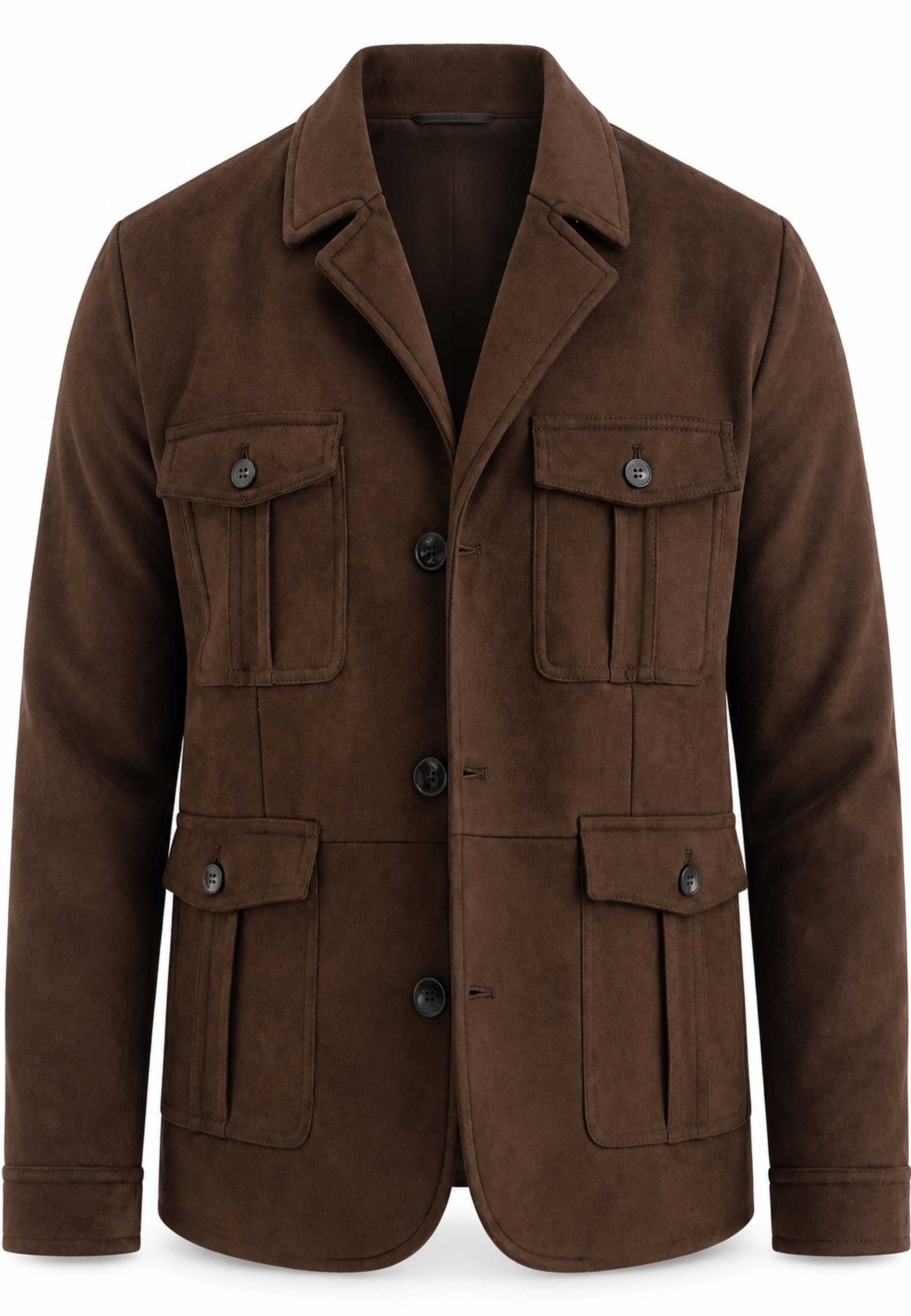 Felix Hardy Between-season jacket in Brown: front