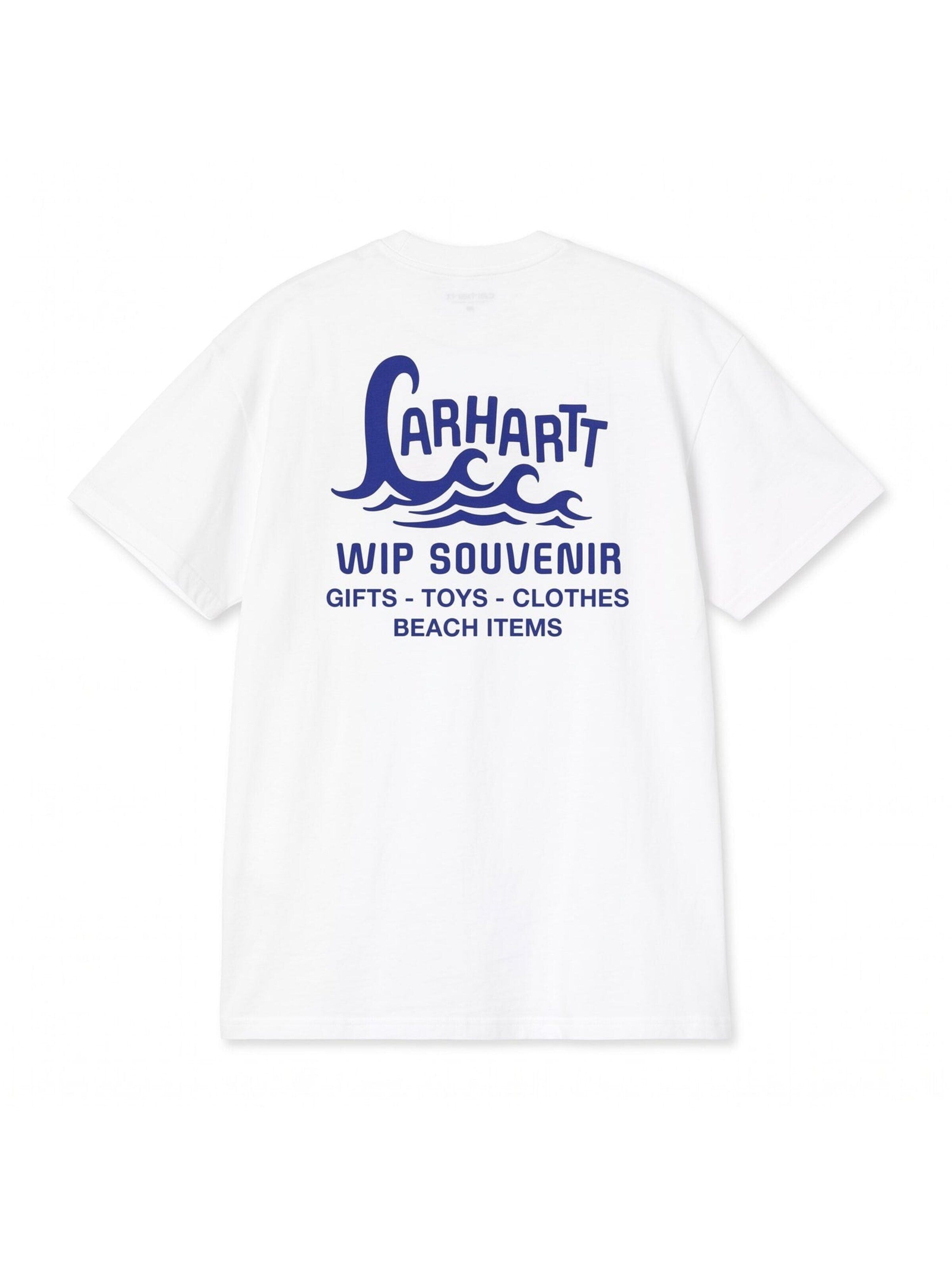 Maglietta 'S/S WAVES T-SHIRT WHITE' di Carhartt WIP in bianco