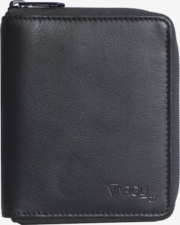 VARGU Wallet ' WENS 1-A mono' in Black: front