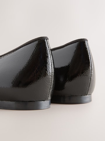 Next Ballerina met riempjes 'Forever Comfort' in Zwart