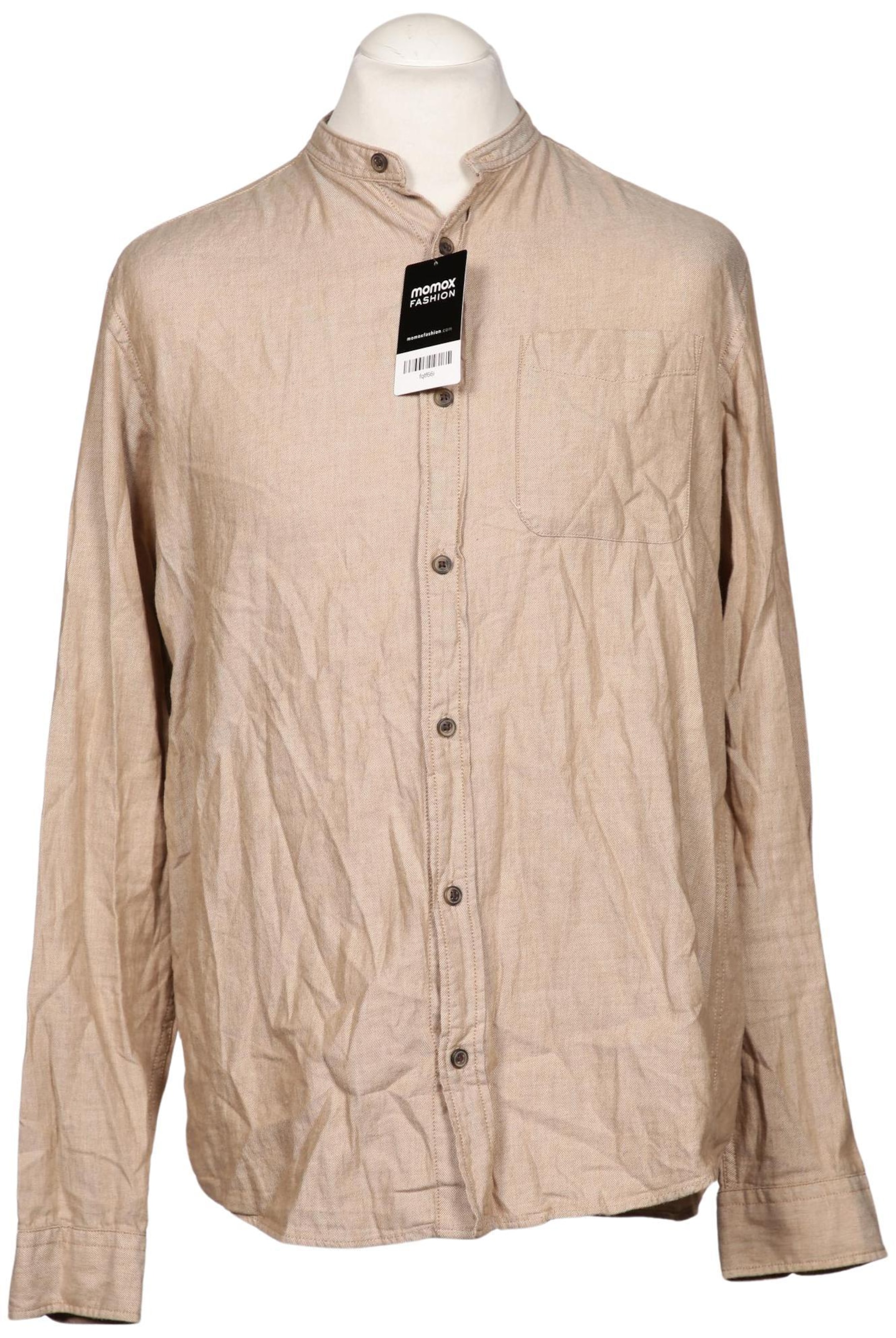 JACK & JONES Button Up Shirt in L in Beige: front