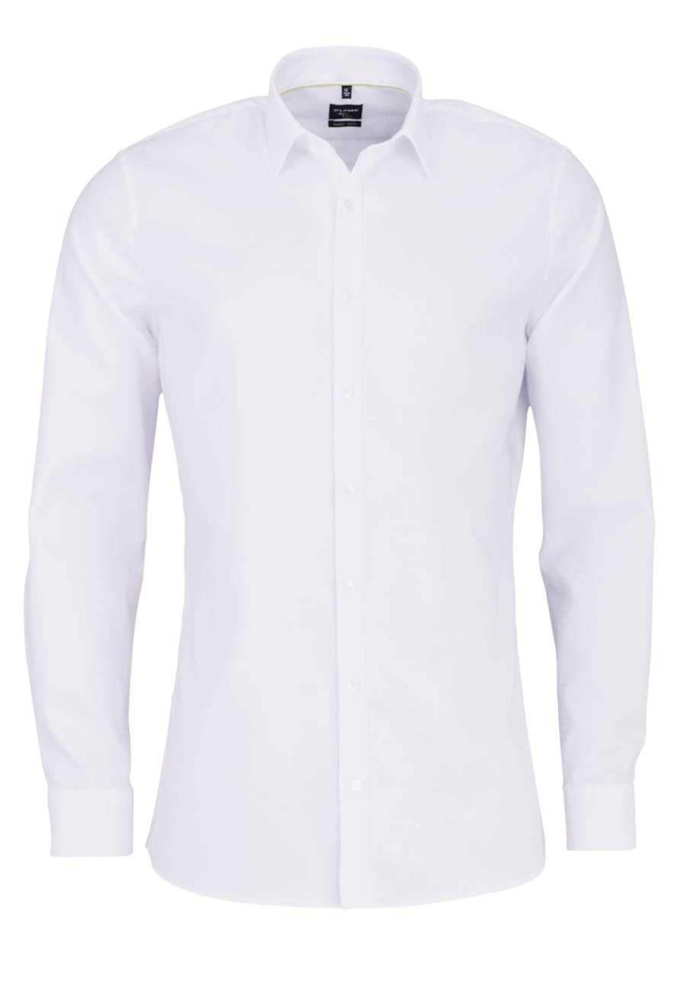 OLYMP Hemd in Weiß: Vorderseite