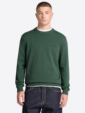 TIMBERLAND - Jersey en verde: frente