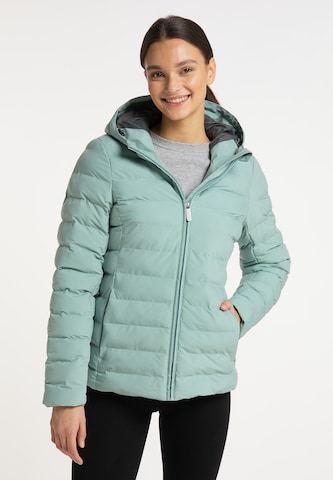 TALENCE Winter Jacket in Green: front