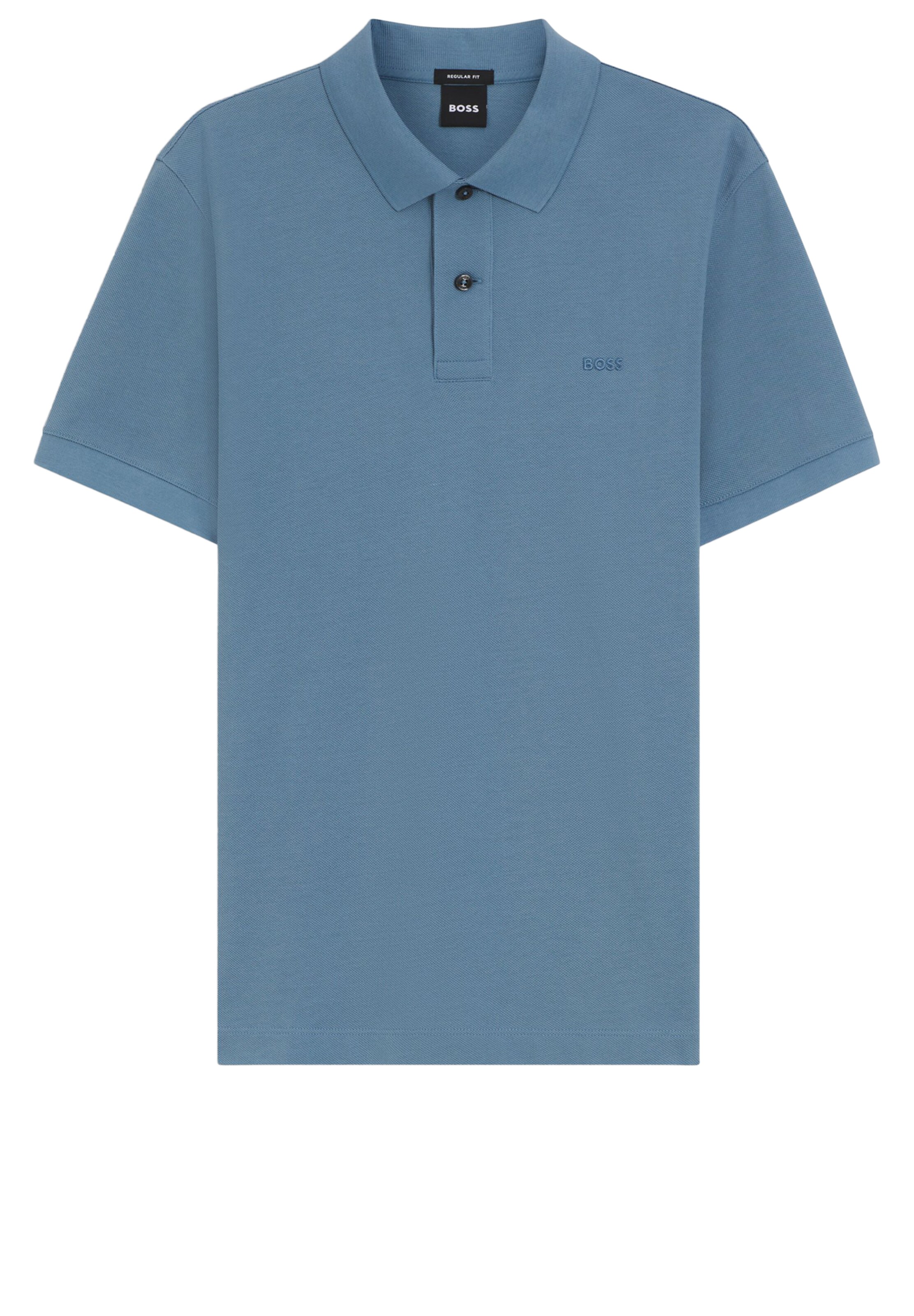 BOSS Shirt ' Pallas ' in XL in rauchblau, Produktansicht