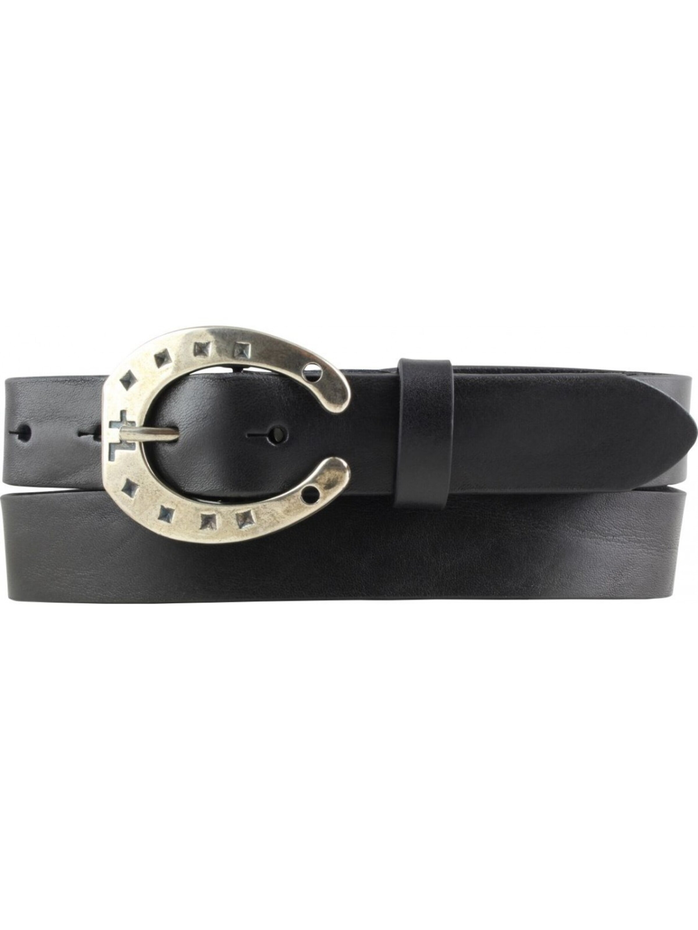 BELTINGER Belt 'Campobassoe' in Black: front