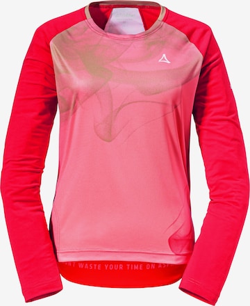 Schöffel - Camisa funcionais 'Altitude' em rosa: frente