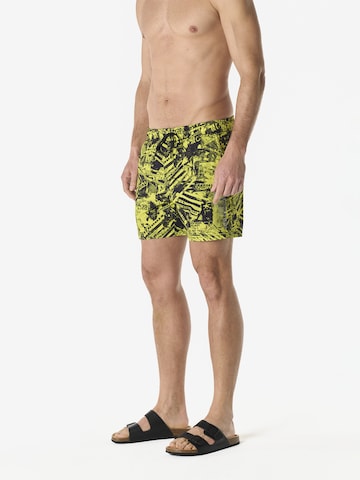 Shorts de bain KOROSHI en jaune