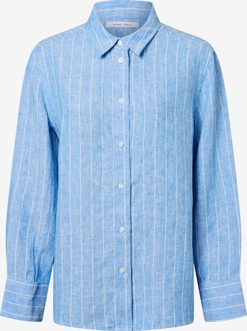 Samsøe Samsøe Bluse 'Sanot' in Blau: Vorderseite