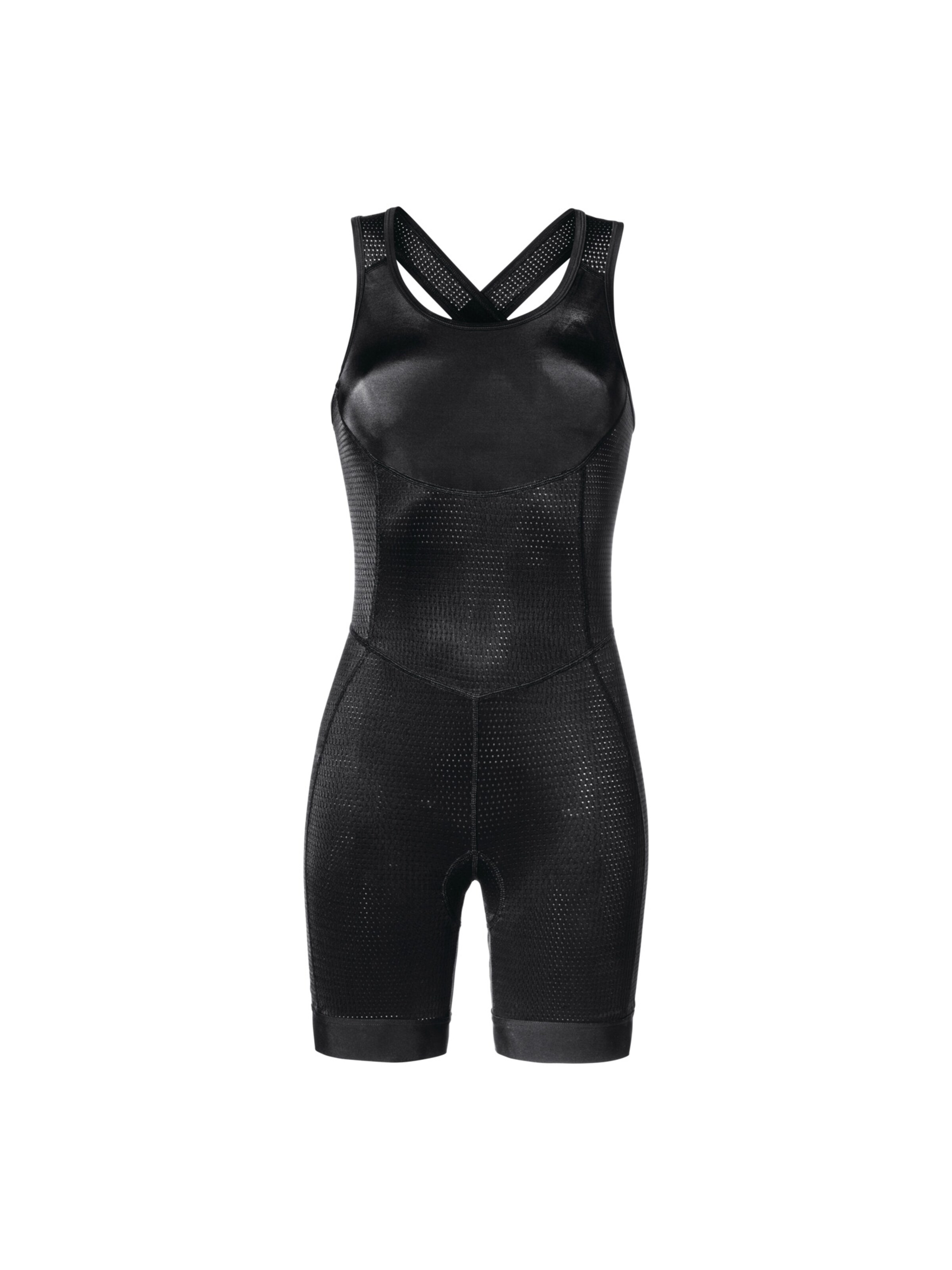 Schöffel Sportunterhose 'Bib 8h' in Schwarz: Vorderseite