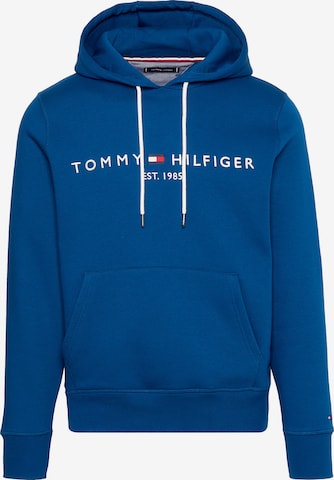 mėlyna TOMMY HILFIGER Standartinis modelis Megztinis be užsegimo: priekis