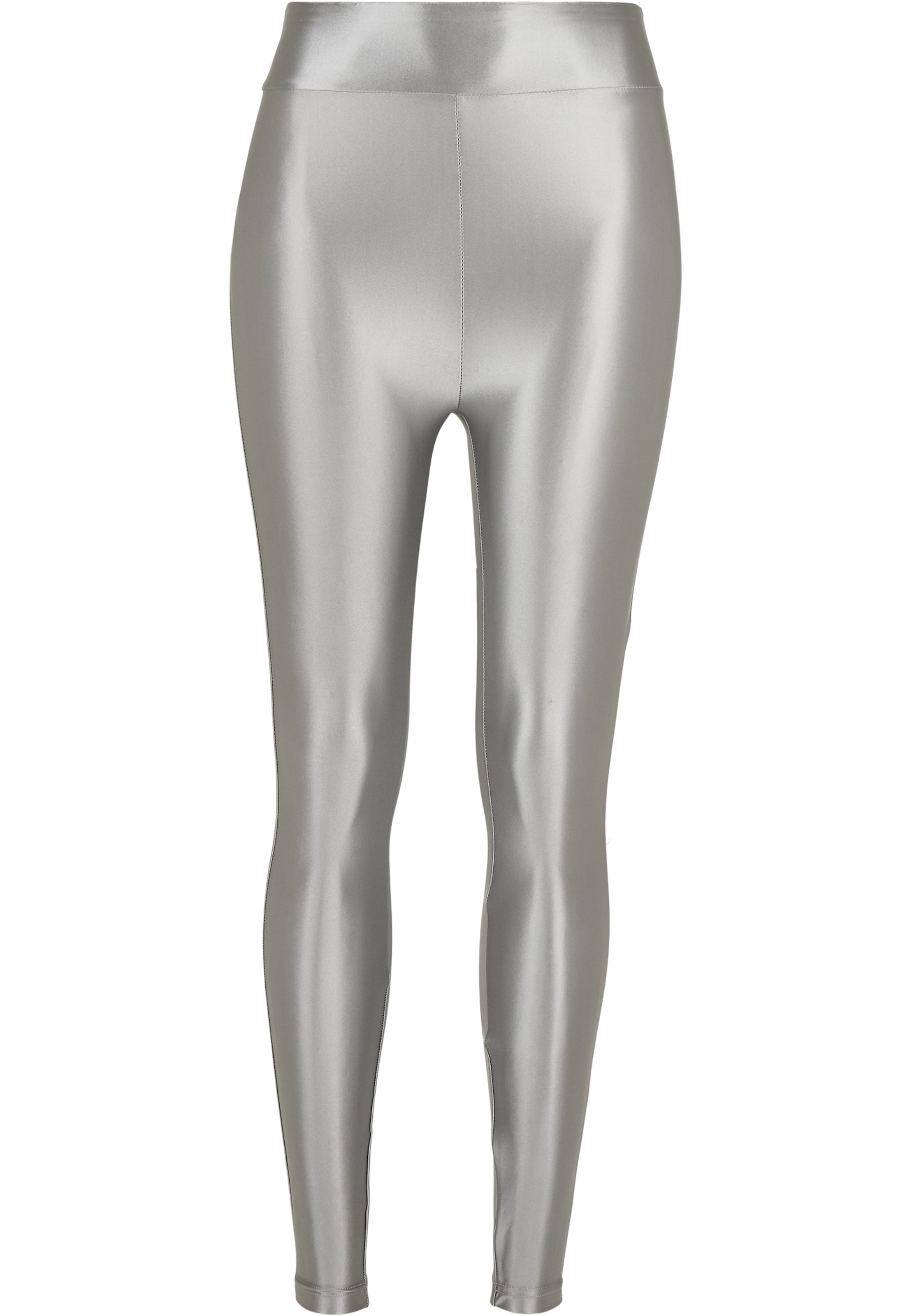 Urban Classics Skinny Leggings i silver: framsida