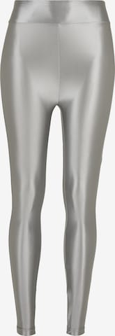 Urban Classics Skinny Leggings i silver: framsida