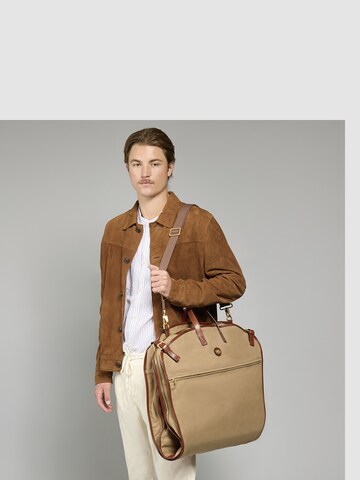 The Bridge Travel bag in Beige: front