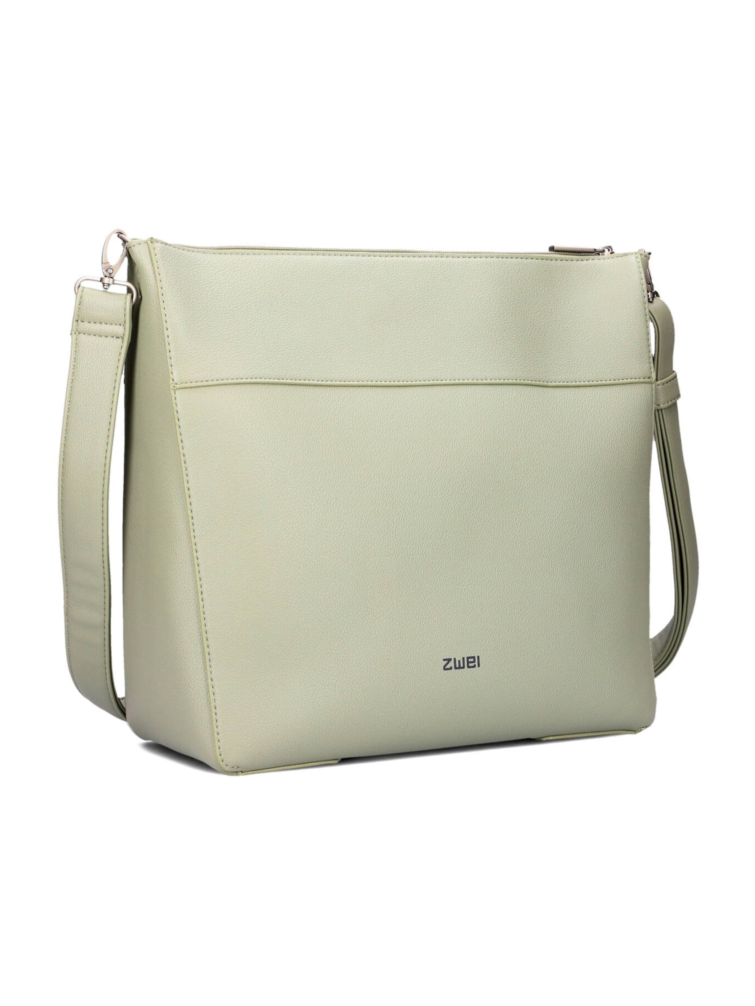 ZWEI Shopper 'MADEMOISELLE.M M110'‌‌‌‌ in Grün: Vorderseite