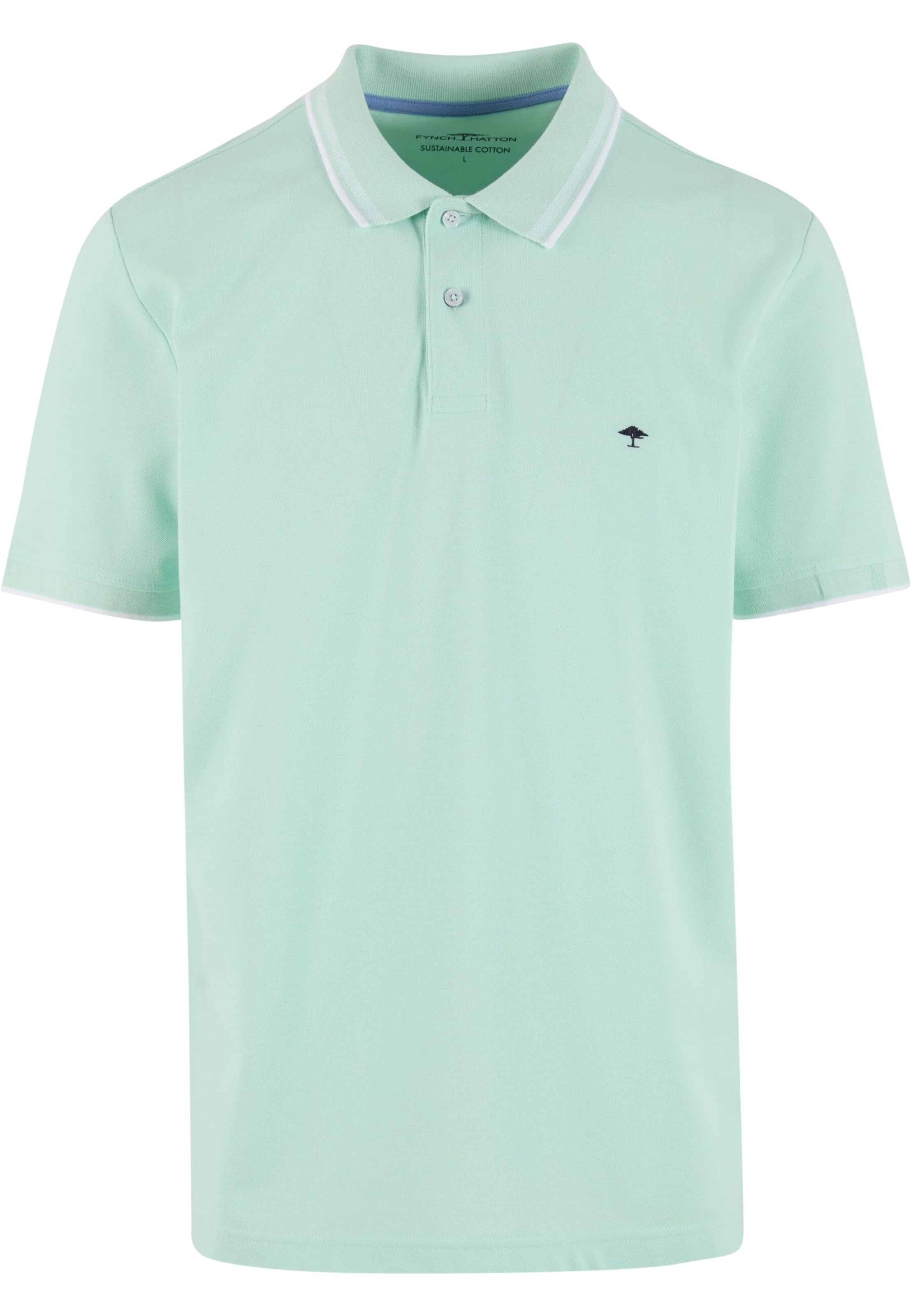 FYNCH-HATTON Футболка в Зеленый: спереди