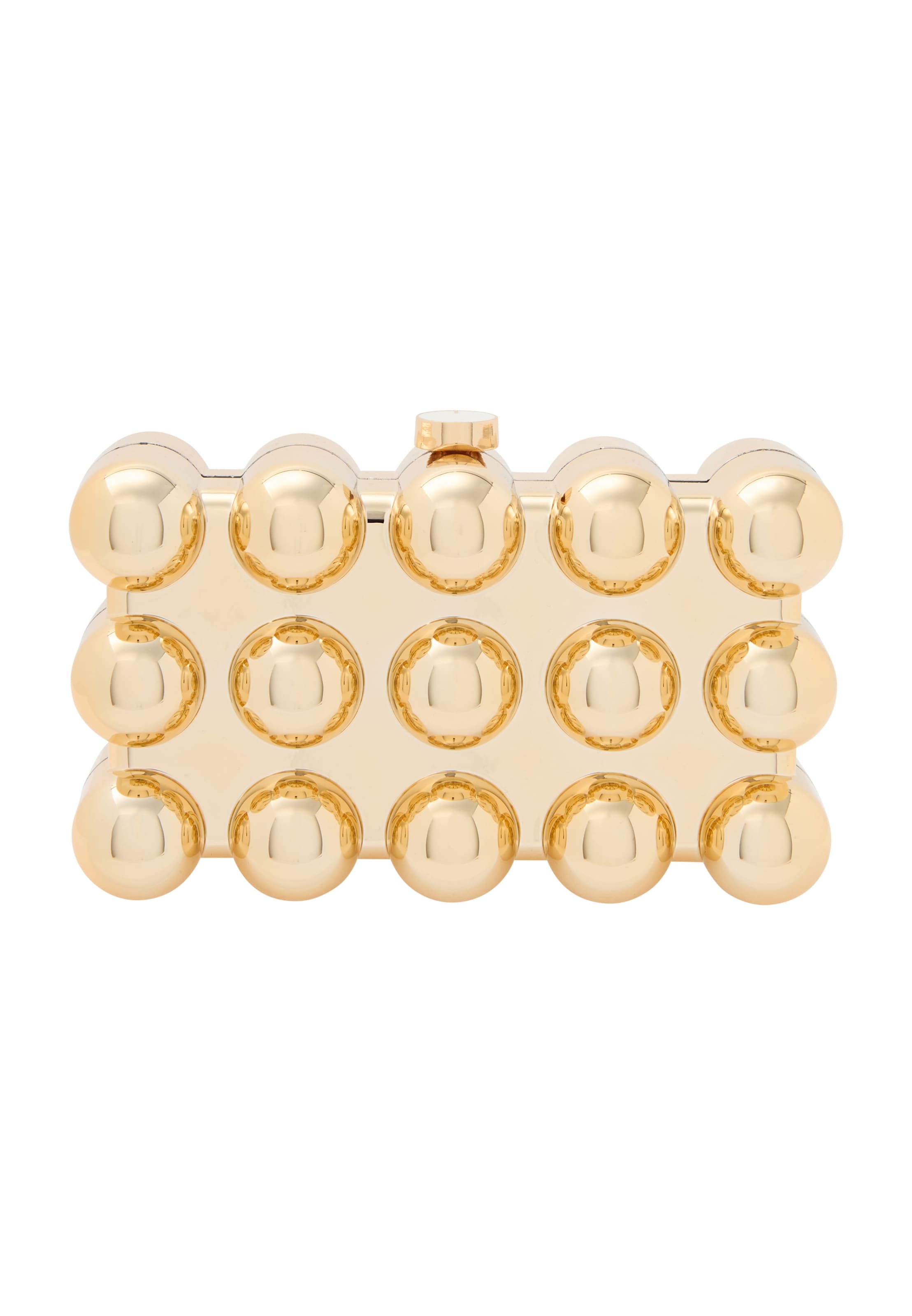 KRZY Клатч в Золотой: спереди